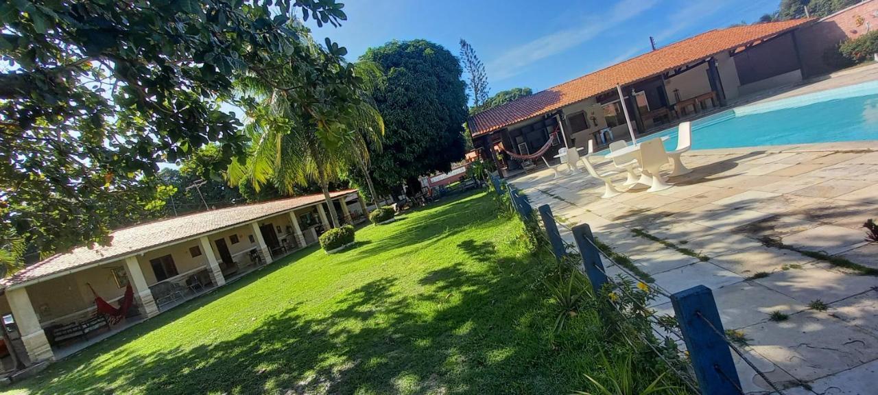 Hotel Fazenda Recanto Das Aguias Акуираз Екстериор снимка